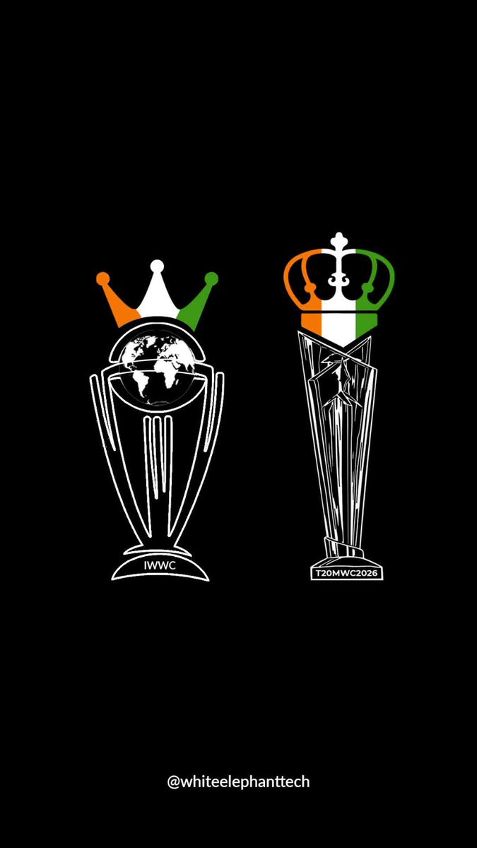 tech_elephant's tweet photo. From Her Glory to His Victory.

#TeamIndia #IndiaWins #ChampionsOfTheWorld #CricketVictory #Wetech #MenInBlue #T20worldcup2026 #Womensday https://t.co/fHHNWnhPcO