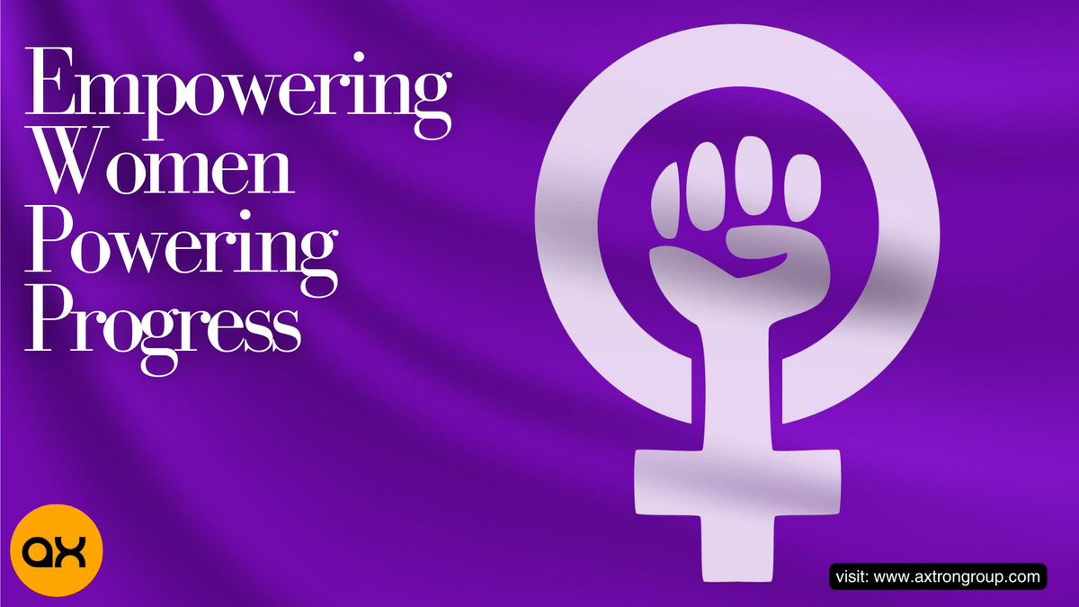 AxtronGroup's tweet photo. When women have equal opportunities, industries grow, communities thrive, and the future becomes stronger for everyone. Today, we celebrate progress and continue pushing for true equality. Happy International Women’s Day.

#InternationalWomensDay #IWD2026 #EqualityForAll https://t.co/my0bElohH5