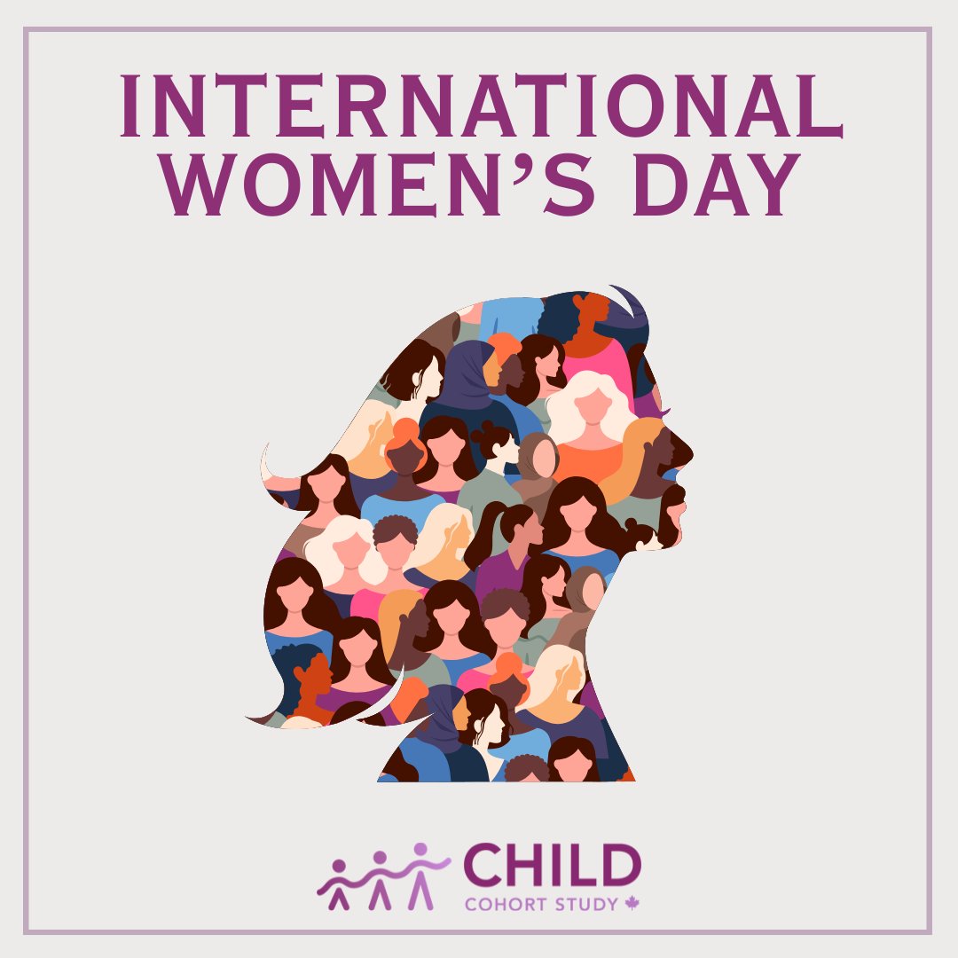 CHILDSTUDY's tweet photo. This #InternationalWomensDay, we celebrate the incredible women who make the CHILD Cohort Study possible.💜

From the thousands of moms who joined the study during pregnancy to the women scientists and staff powering the research—thank you for helping move science forward. 👩‍👧‍👦👩‍🔬🔬 https://t.co/VikMuC1Qgt