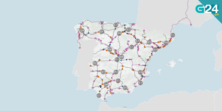 Renfe estrea un portal de internet que mostra a localización en tempo real dos seus trens 👉 tvg.gal/bedzr2