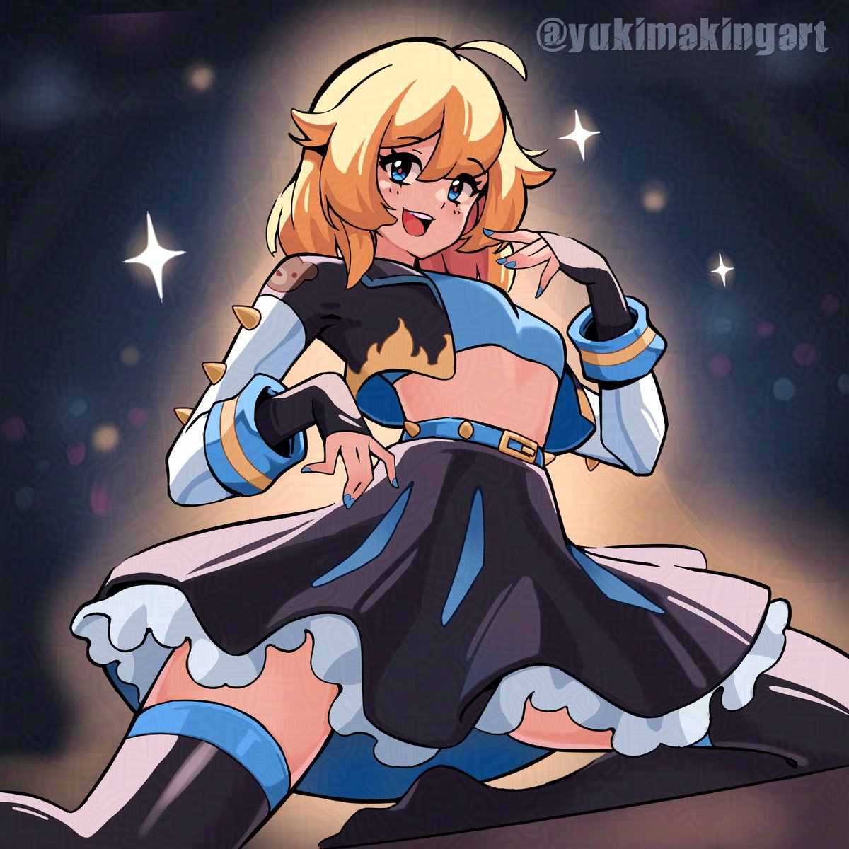 yukimakingart's tweet photo. Happy International Women's Day ♥
(Bridget as Burnice from ZZZ) https://t.co/gJYGIsKhrK