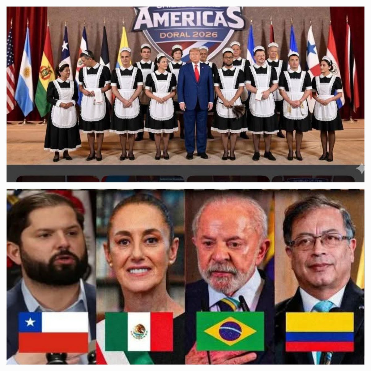 Aún quedan presidentes con dignidad en américa.