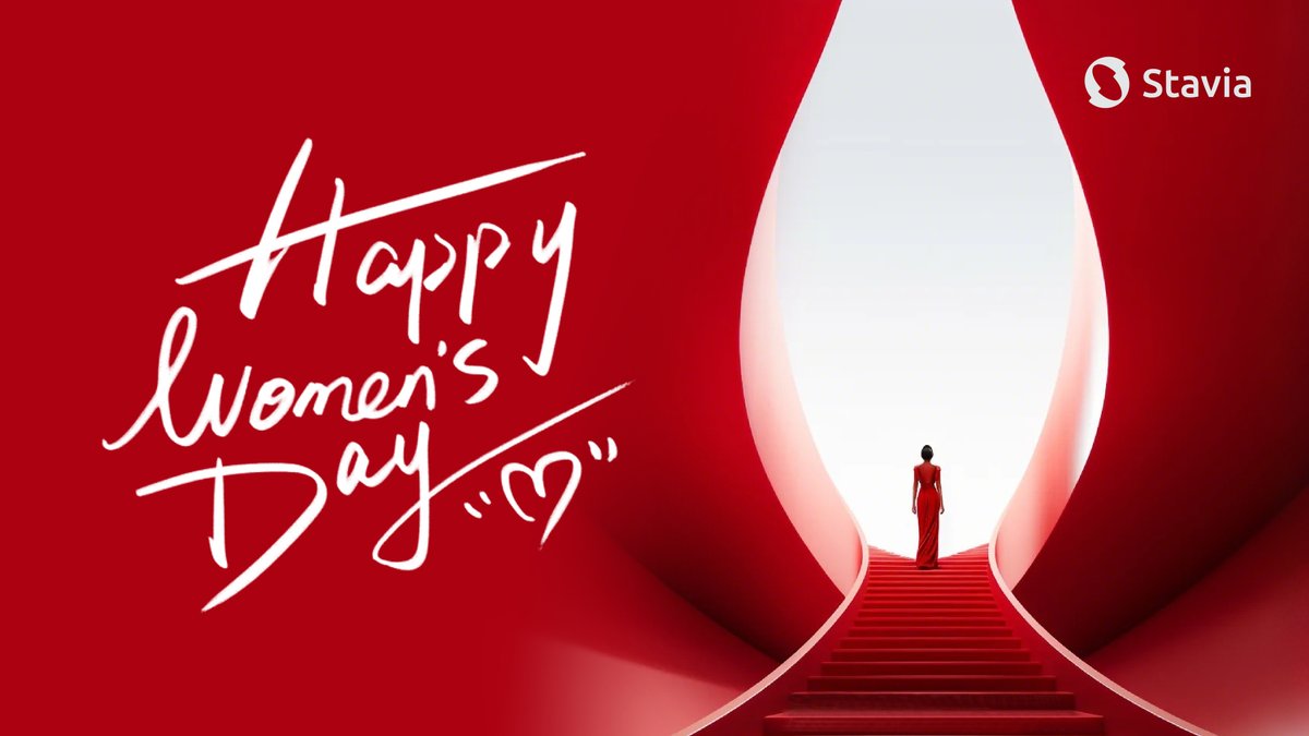 STAVIAGlobal's tweet photo. 🌸 Happy International Women’s Day (March 8).

To every woman building, leading, investing, and shaping the future—thank you.

From all of us at STAVIA: wishing you strength, freedom, and growth—today and always. 💜

#InternationalWomensDay #WomensDay #IWD  #WomenInFinance https://t.co/BMzzuk3Wo4