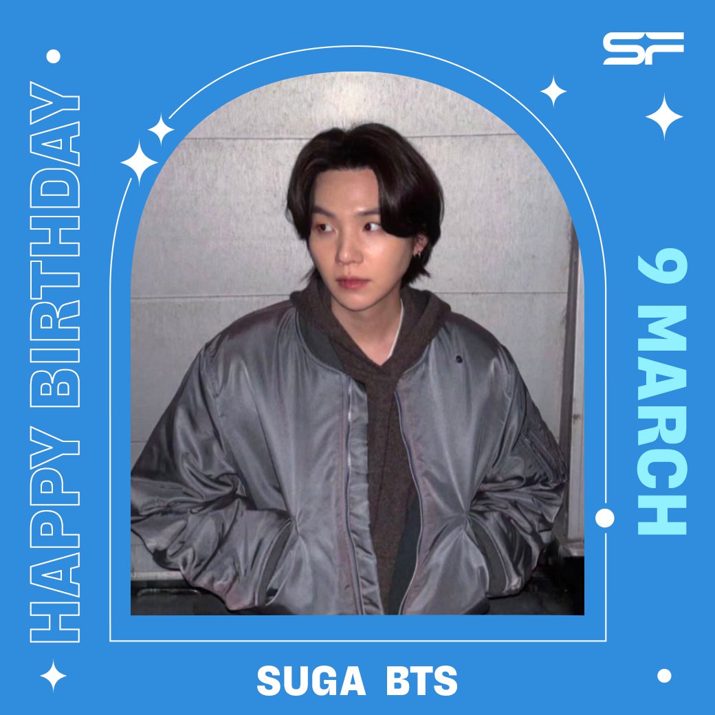 WeLoveSF's tweet photo. HAPPY BIRTHDAY YOONGI
HAPPY SUGA DAY
🍊 สุขสันต์วันเกิดพี่ยุนกิ 33 ปี
ขอบคุณที่เกิดมาเก่ง และเท่ระเบิดขนาดนี้
คัมแบคนี้ขอให้มีแต่ความปัง รออวยไม่ไหวแล้วว

#ARMY มาอวยพรให้มินพีดีคนเก่งกัน~

#HappySUGADAY
#HappyBirthdaySUGA
#HappyBirthdayYoongi
#Yoongi #SUGA #BTS
#SFcinema 🐈💜 https://t.co/yDjoOv7L1r