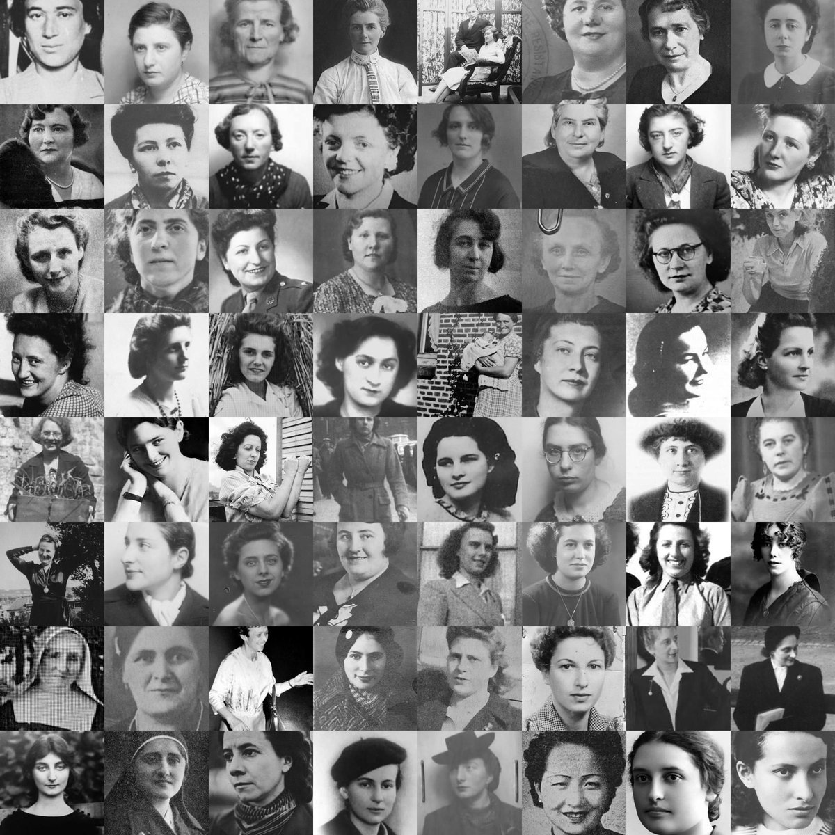 danyneudt's tweet photo. Deze gewone vrouwen pleegden buitengewoon verzet tegen de nazistische bezetter. Als koerier, spion, drukker, saboteur, ... gaven  of riskeerden ze hun leven voor onze vrijheid. Op 8 maart, Internationale Vrouwendag, koesteren we hun herinnering ❤️ ✌️.
#heldenvanhetverzet https://t.co/k5Vs2JIKQK
