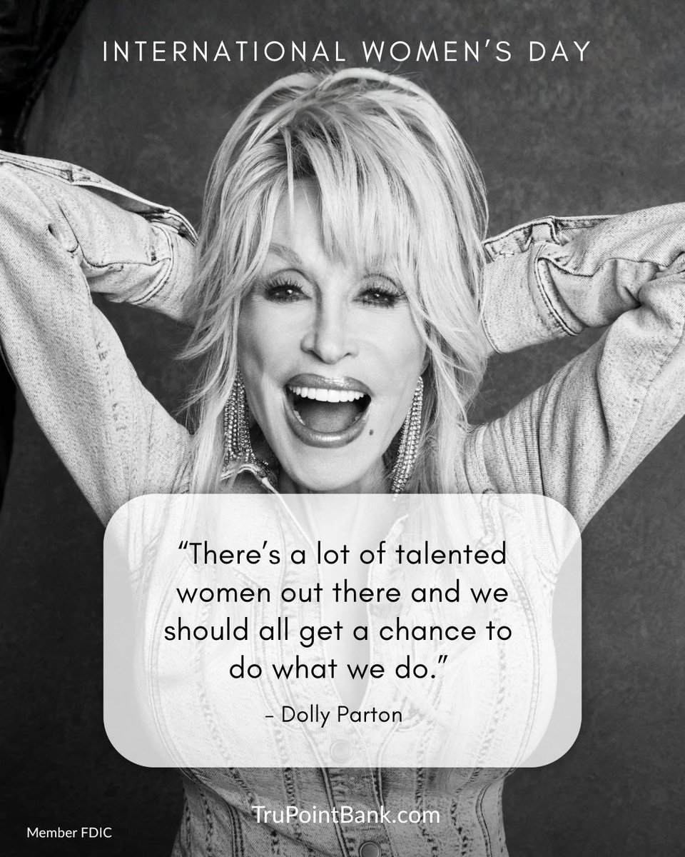 On International Women’s Day, we celebrate women who use their talents to serve, lead, and build stronger communities.

At TruPoint Bank, we’re grateful for the many talented women — on our team and in our communities — who help shape a brighter future every day.