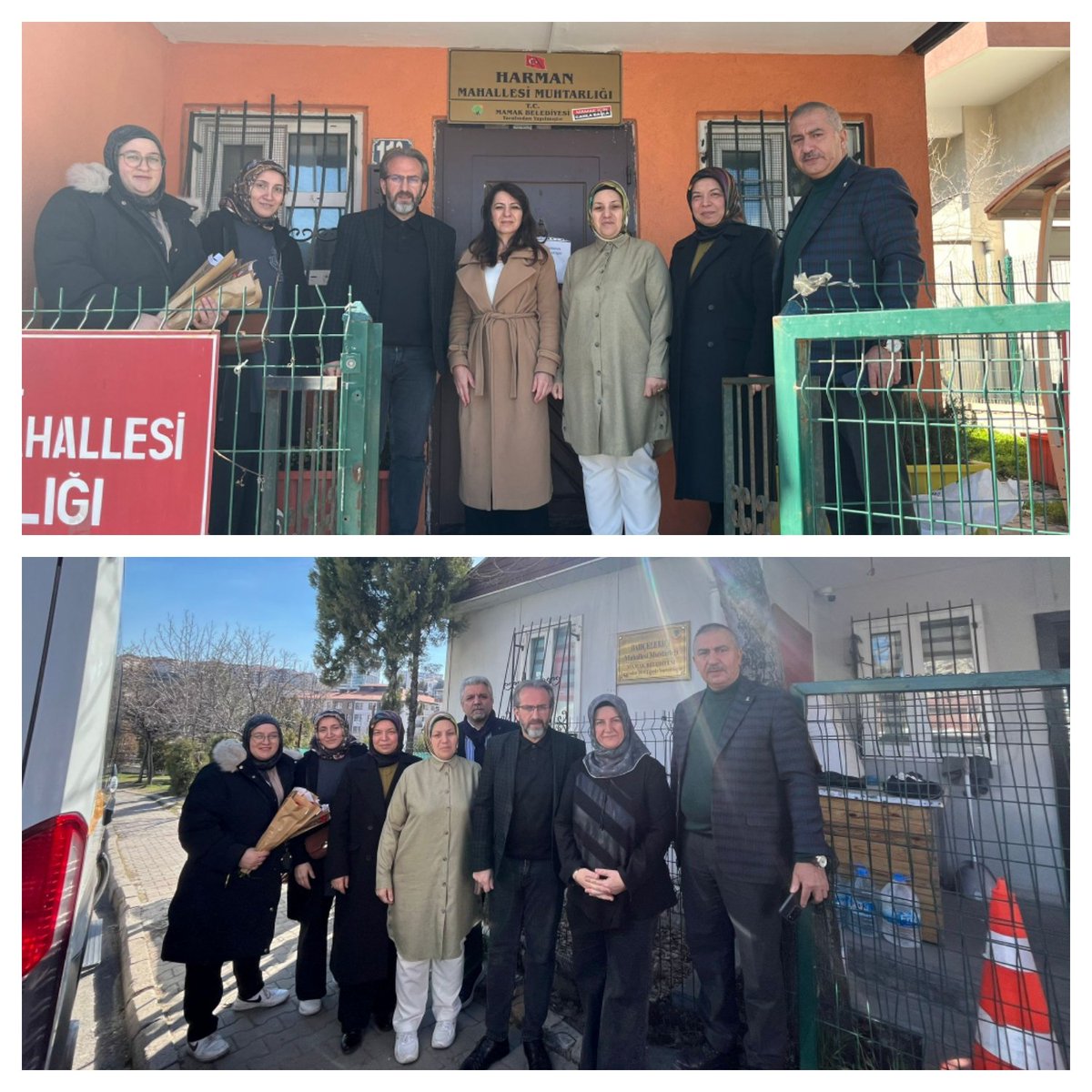 8 Mart Dünya Kadınlar Günü vesilesiyle İlçe Başkanımız @engindlbsti  ve Kadın Kolları Başkanımız @ilknur_hizal  ile birlikte Harman Mahallesi Muhtarımız Zeynep Gültekin ve Bahçeleriçi Mahallesi Muhtarımız Ayşegül Tektaş’ı ziyaret ederek bu anlamlı günü birlikte kutladık.🌸
