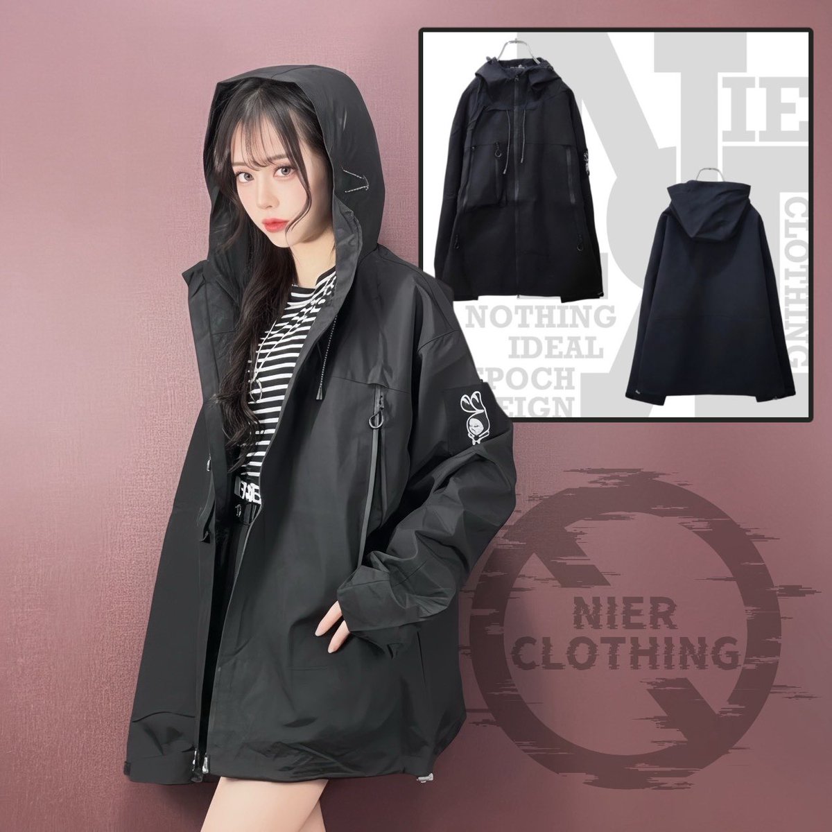 NieR_tokyo's tweet photo. 🎁本日〆切プレゼント企画🎁

DOUBLE ZIP 5POCKET JUMPER【BLACK】

🎁2名様にプレゼント🎁

◼応募方法
フォロー(@NieR_tokyo) &amp; リポスト
◼締切〆  本日24時

是非ご参加ください🙇‍♂️🙇‍♀️ https://t.co/TM18jLJUPv