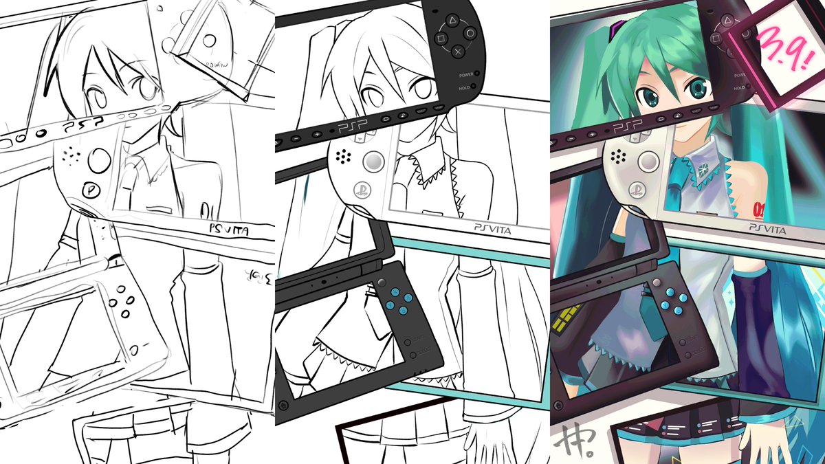 #初音ミク rendering
