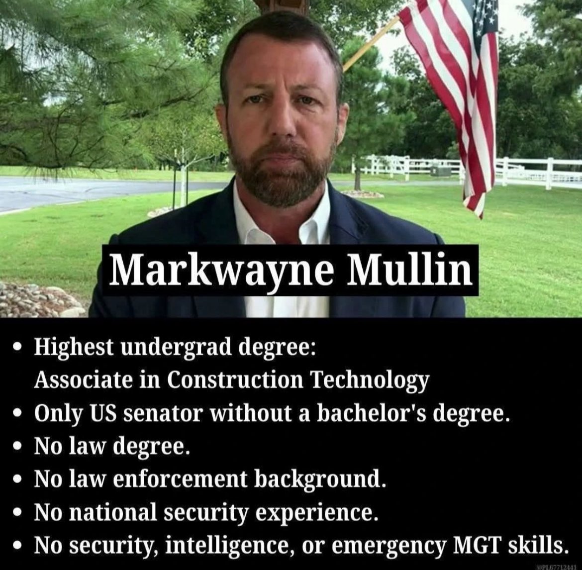 Mediocre White men are the true DEI hires.

Case in point, This is the resume of the new head of DHS…again..they’re projecting their weakness on everyone else how do you look at this and have the nerve to refer to Black people as DEI hires.
