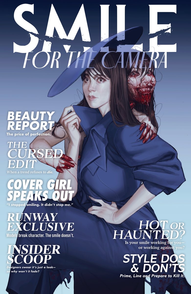 IDWPublishing's tweet photo. "A can’t-miss chapter in the #SmileUniverse."
@screenrant has revealed the full lineup of *ahem* killer fashion #variantcovers: https://t.co/BSpllQ1IQp
#fashioncovers: Joshua Swaby, Sweeney Boo, & Keyla Valerio!
Preorder #SmileForTheCamera #2!
#IDWDARK #Smile #Horror https://t.co/5zp8cAOqOz