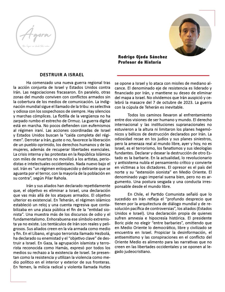 Ágora 🎙️ tweet media