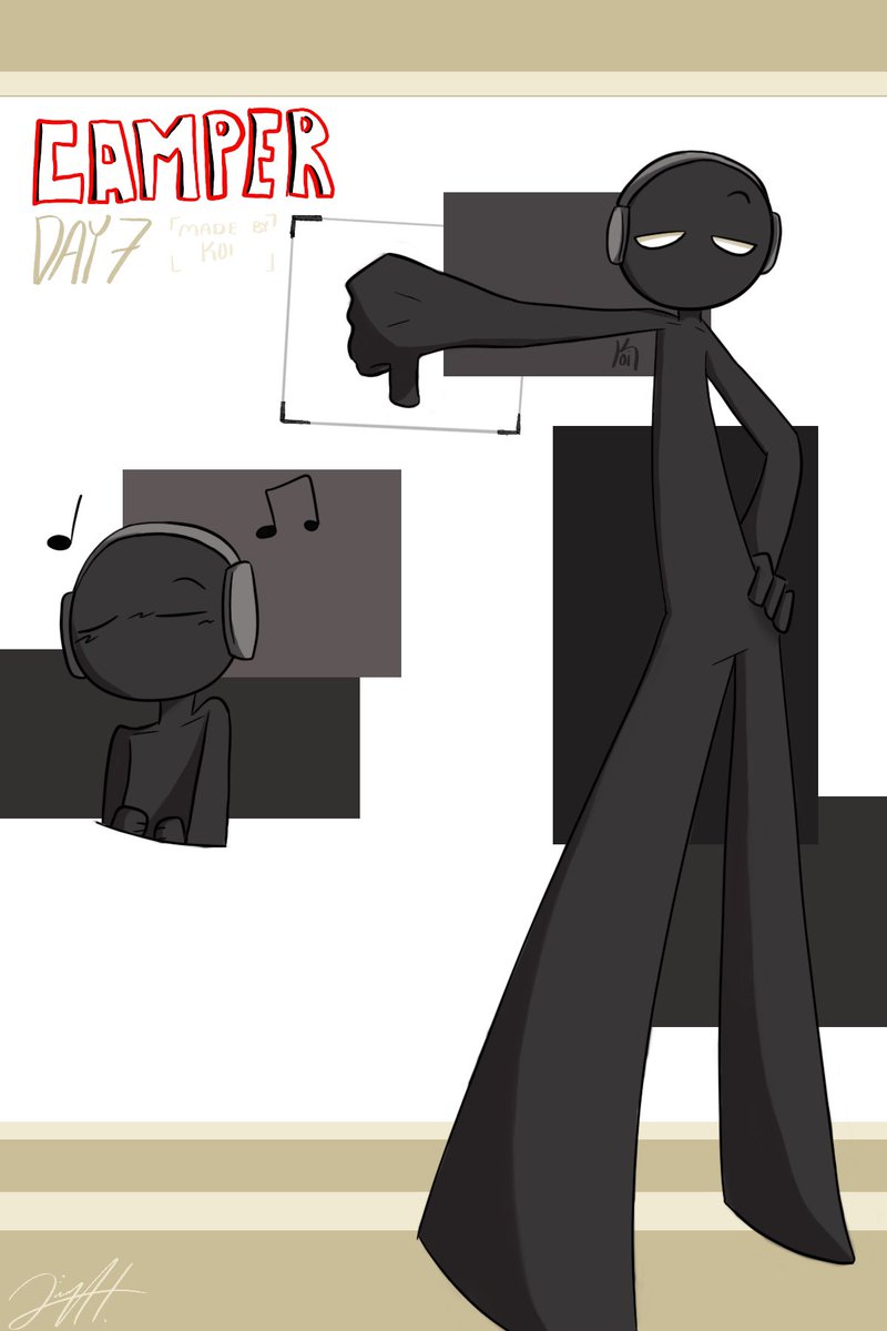 koifsch_i's tweet photo. DAY 7: CAMPER
I wanted the draw his sniper gun but it wasnt going the way I wanted so…
(Also, sorry for not being consistent w the background, I’m js trying new things TT) 
-
#Stickmarch2026 #stickman #Flashdeck2026 #flashdeckanimations #火柴人 https://t.co/IyQ2O8Wf1s