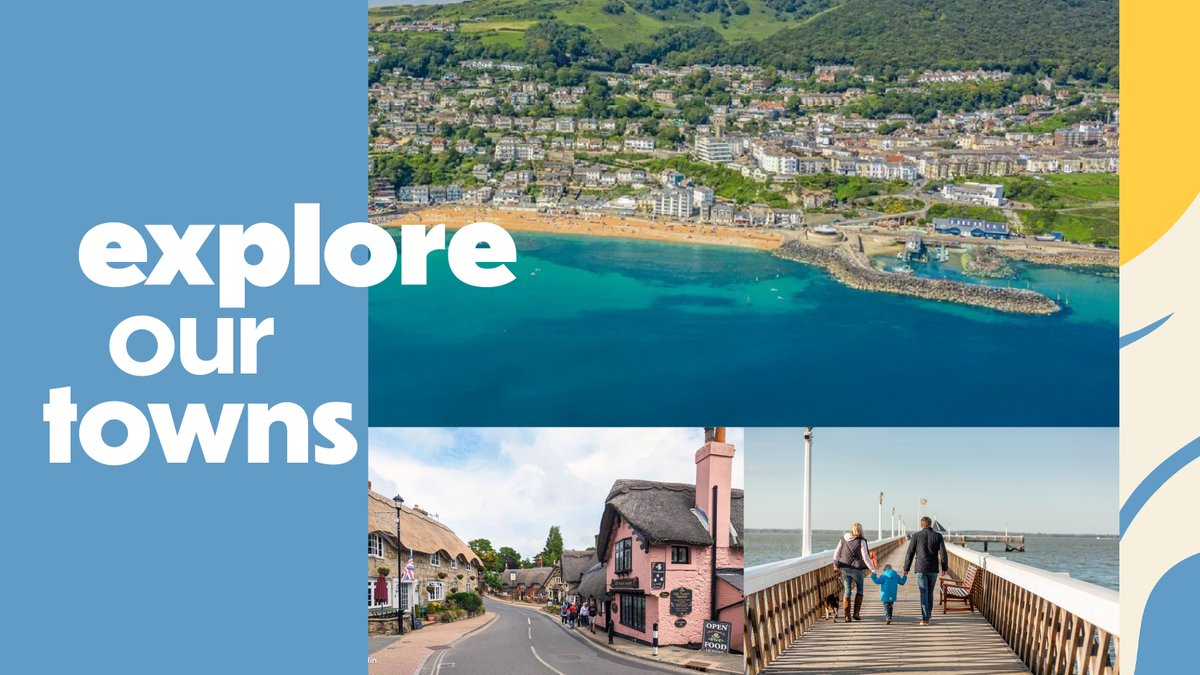 VisitIOW's tweet photo. Our towns are full of things to discover 😍
From independent shops and historic streets to riverside walks and places to eat with a view, every #IsleofWight town has its own story to tell.
Where will you explore first?💭
https://t.co/rLzm3gnZGp
#WeCantWaitToShowYou #VisitIOW https://t.co/FsEBg2nP1f