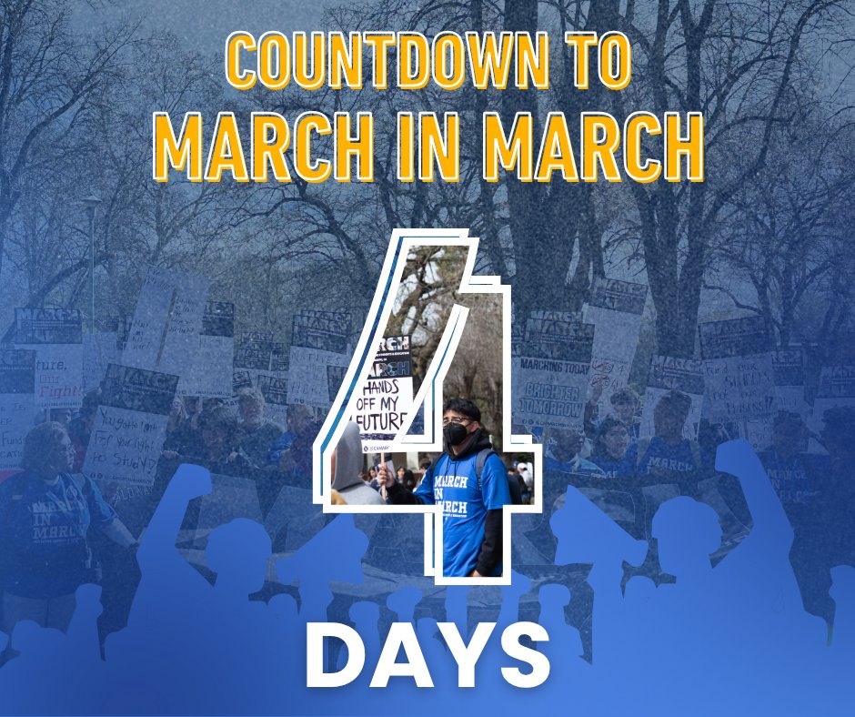 CA March in March Campaign tweet media