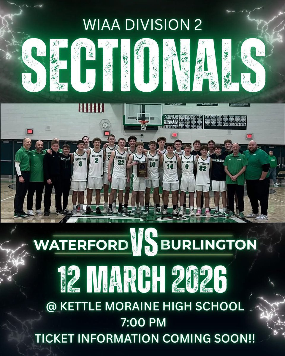Waterford Boys Basketball tweet media