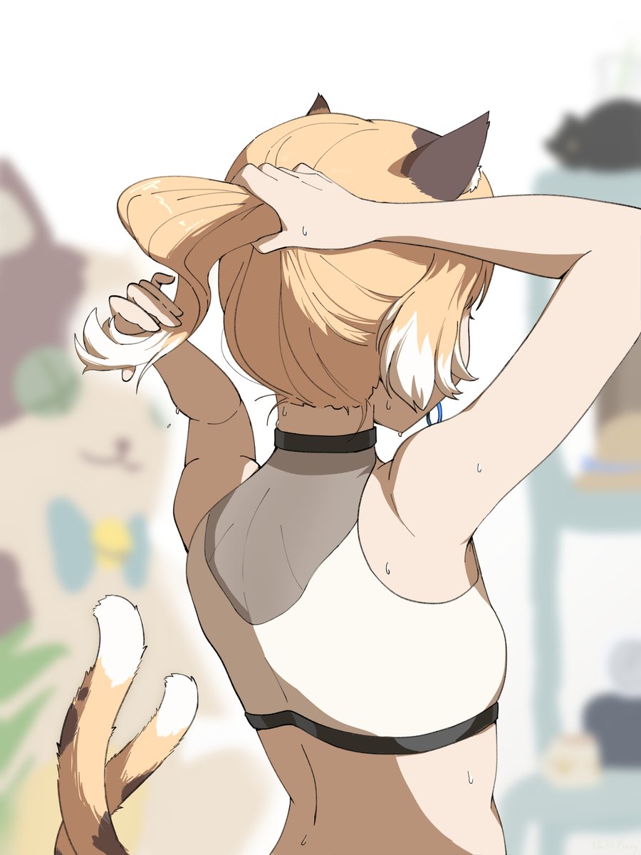 Ploty1203's tweet photo. ちょっと暑いね
#慕斯 #明日方舟 #Arknights #アークナイツ https://t.co/88WX04iwNx