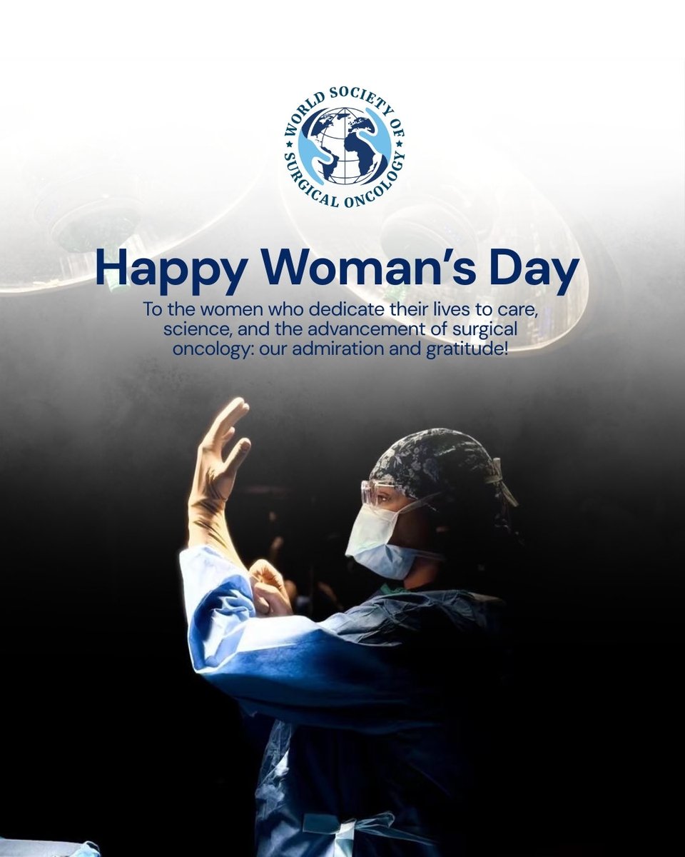 wssonc's tweet photo. Celebrating the strength, dedication, and leadership of women who make a difference every day in surgical oncology, science, and patient care.

Today, we honor the women who inspire progress, advance knowledge. 

Happy International Women’s Day! 💙 https://t.co/HROvog67ZH