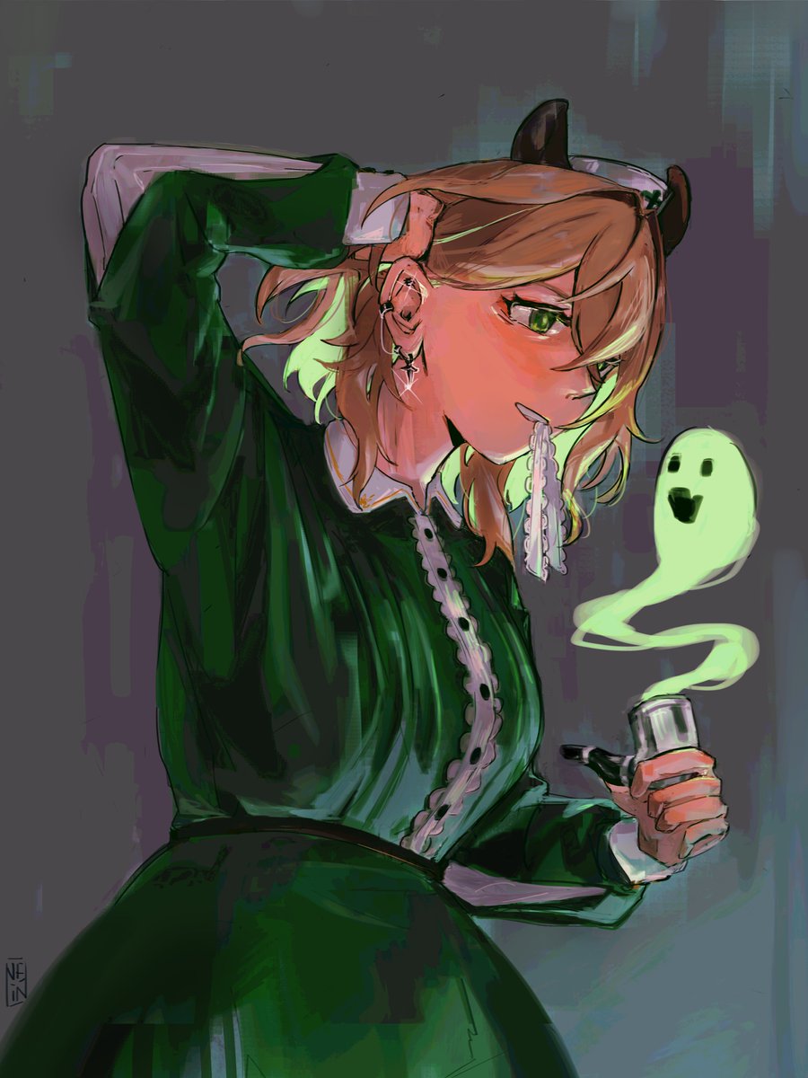 NEiN_nn's tweet photo. well i cant stop thinking about nimi having 6 piercings and also have the same dagger piercing that the wesker lookalike from re9 have so here we are
#Nimagery https://t.co/gtgaZWxj3n