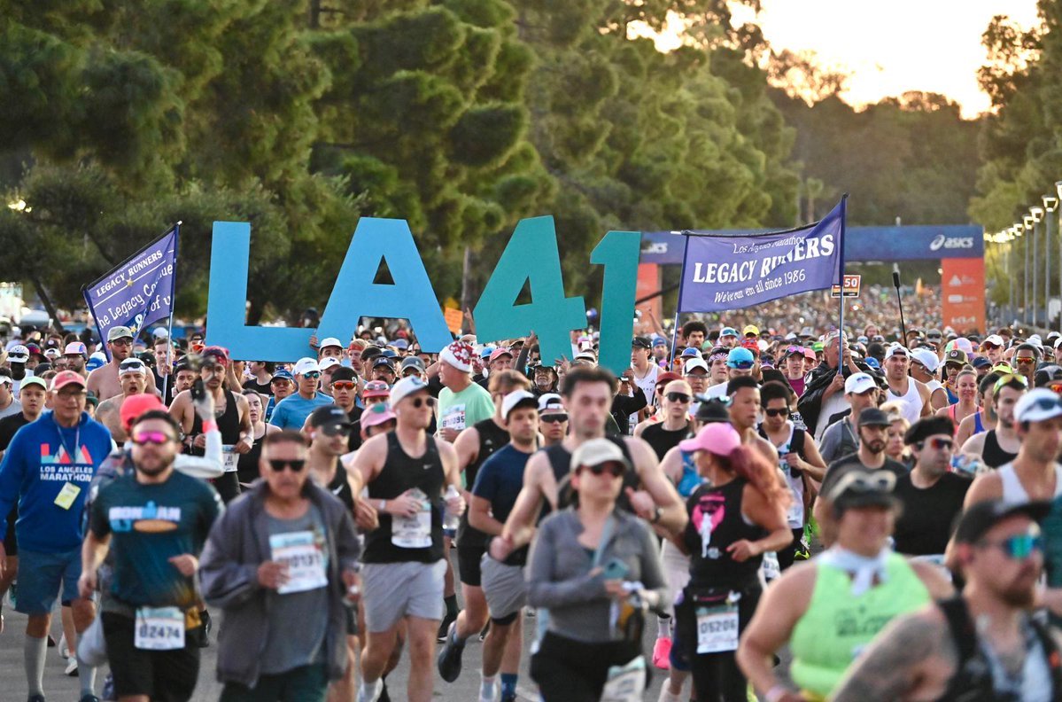Los Angeles Marathon tweet media