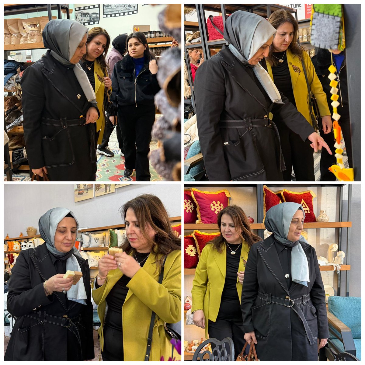 Hacer_Soylemez1's tweet photo. 📍Büyük Saat - Seyhan

Genel Merkez MKYK Üyemiz ve Akdeniz Bölge Koordinatörümüz Sayın @meryem_karakose ve İl Kadın Kolları Başkan Yardımcılarımızla birlikte Adana Kadın Kooperatifleri Birliği’ni ziyaret ettik.

Kadınların üretimde, girişimcilikte ve dayanışmada ortaya koyduğu emeğin toplumumuza kattığı değeri bir kez daha görme fırsatı bulduk. 
Samimi sohbetleri ve paylaşımları için kıymetli kooperatif üyelerimize teşekkür ediyor, çalışmalarında başarılar diliyoruz.

#MilletimizleİnancımızBir