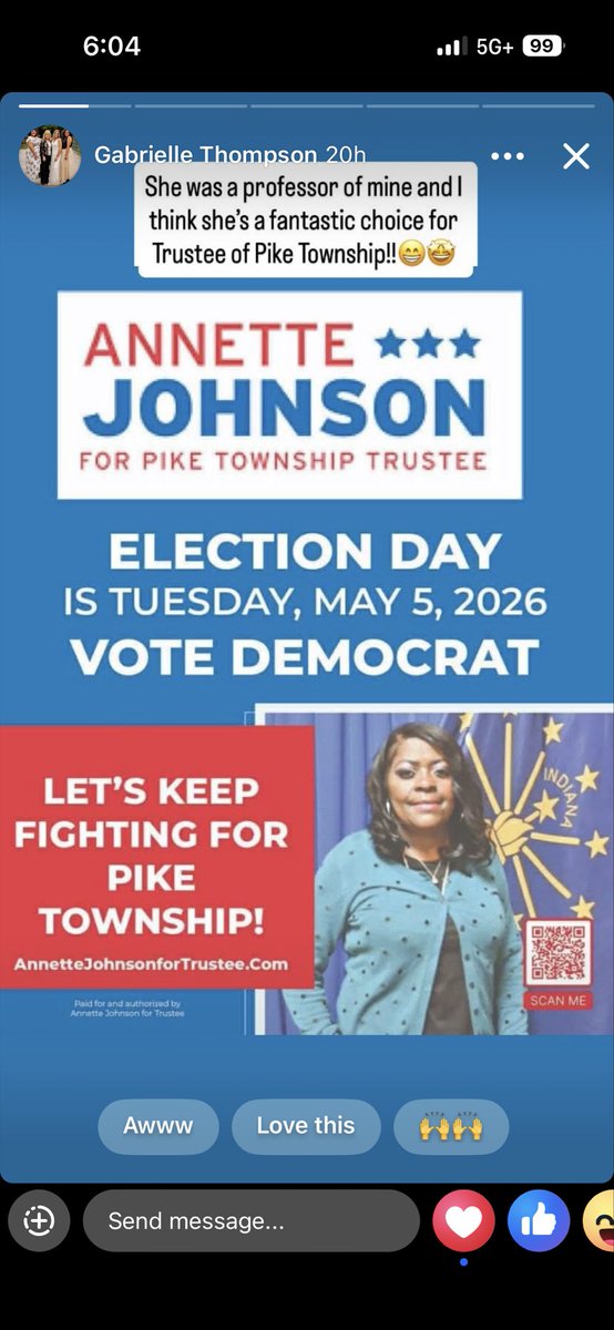 Annette Johnson tweet media