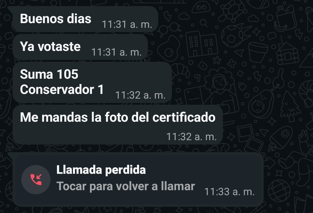 elvalelolo's tweet photo. A ustedes también les ha llegado este mensaje? Ojo con eso... https://t.co/k0YPP6vVXk