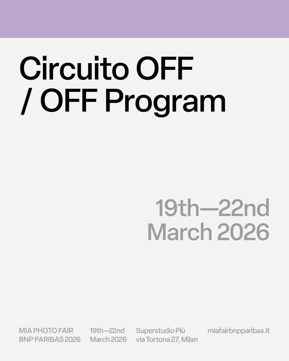 MIA Photo Fair BNP Paribas tweet media