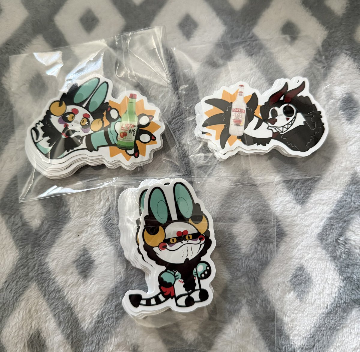 I have stickers to pass out at TFF this year!