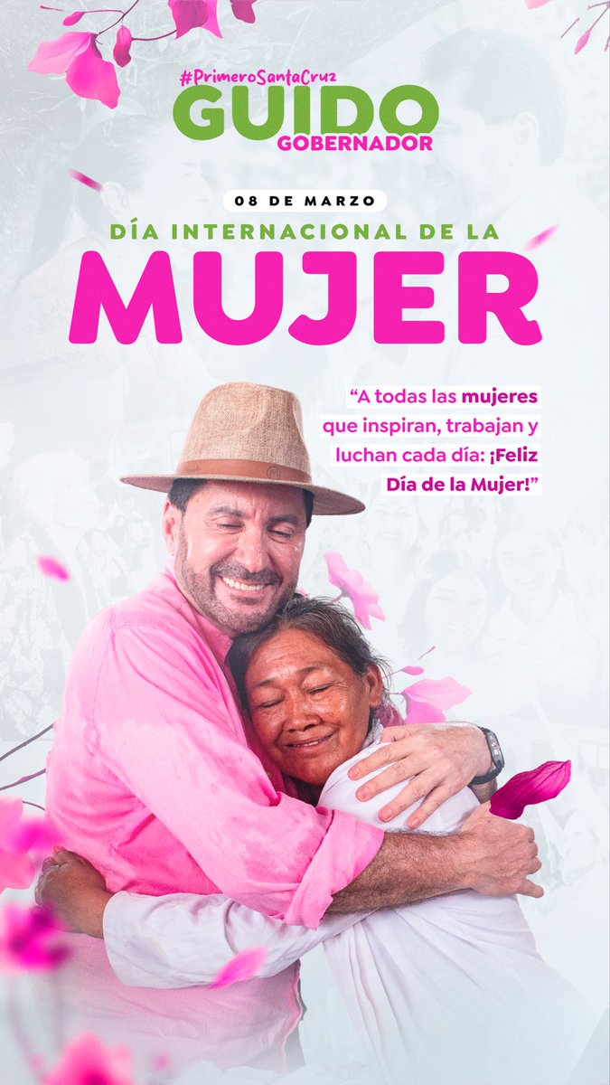 Las mujeres son fuerza, liderazgo y esperanza para nuestra tierra.
Hoy y siempre mi compromiso es trabajar por más oportunidades y respeto para todas.
¡Feliz Día de la Mujer! 🌷