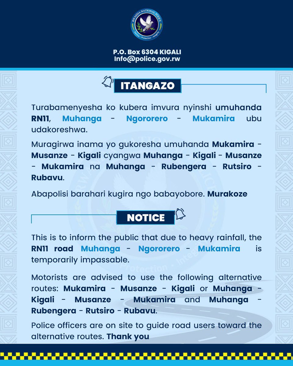 Rwanda National Police tweet media