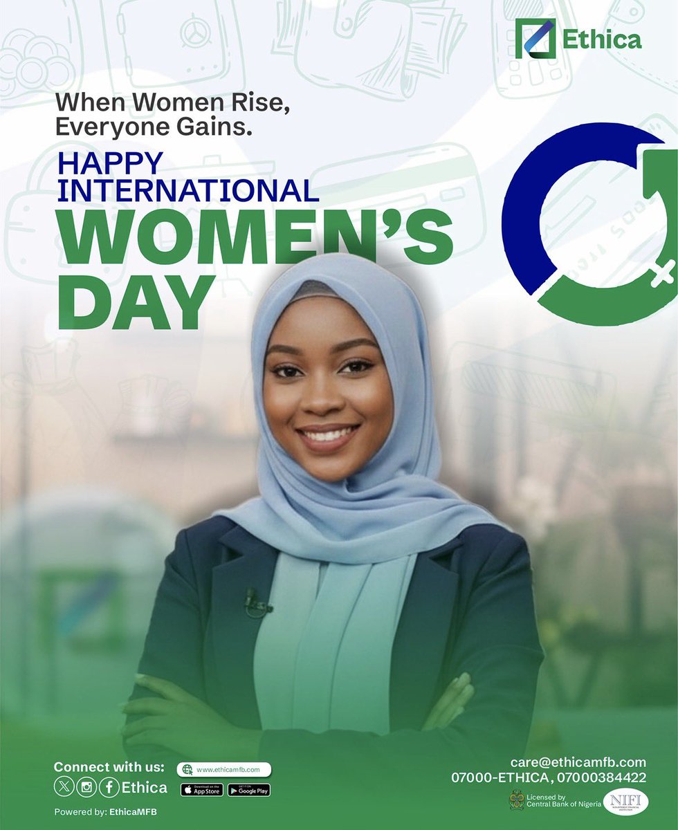Ethica is celebrating the strength, resilience, and impact of women everywhere.
Happy International Women’s Day 🥳🥳

#iwd2026 #givetogain #ethica #ishere