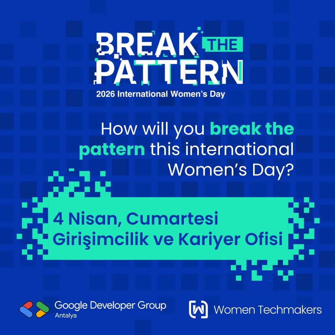 GDG & WTM Antalya tweet media