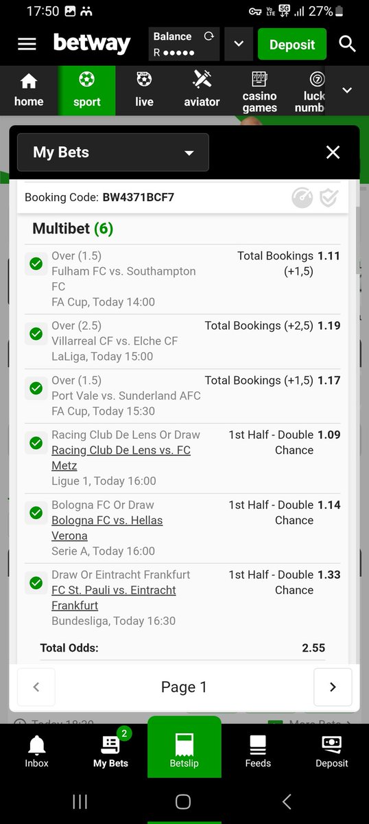 Fruit_Days's tweet photo. @Betway_za how could you change my winning betslip to loss ? Here is my be ID 563304060
@betway https://t.co/ZH8mpleLRV