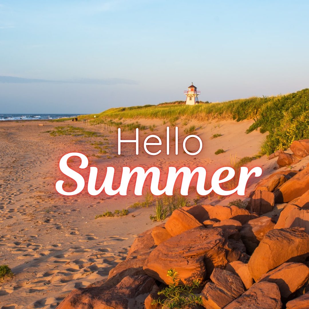 peicapstone2026's tweet photo. Hello, Summer! ☀️🌻🍉 Follow along as we dive into PEI beaches, trails, and all the summer adventures the island has to offer during this special season! 🏊🏻🌊⛱️🏖️Get ready for the sunshine experience! #TourismPEI #SummersInPEI #Summertime #SummerStaycation #HOST4103 https://t.co/zg3xP2qVFS