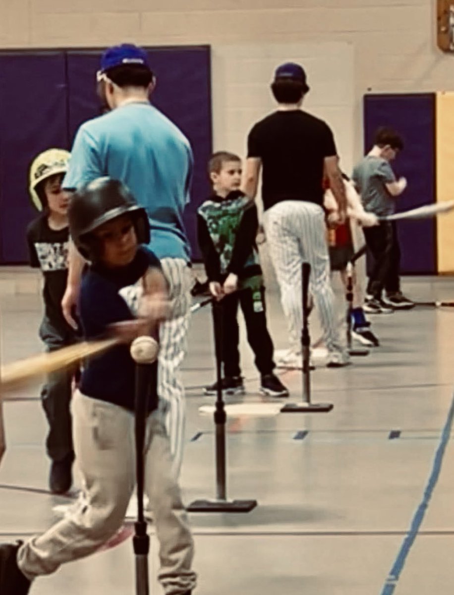 Our local rec ball program held their tryouts at our high school (8:30-2:30) and part of our community service is helping out with their event. It was a lot of fun watching and helping these young players start out in a game/sport I love. My favorite event to help with.