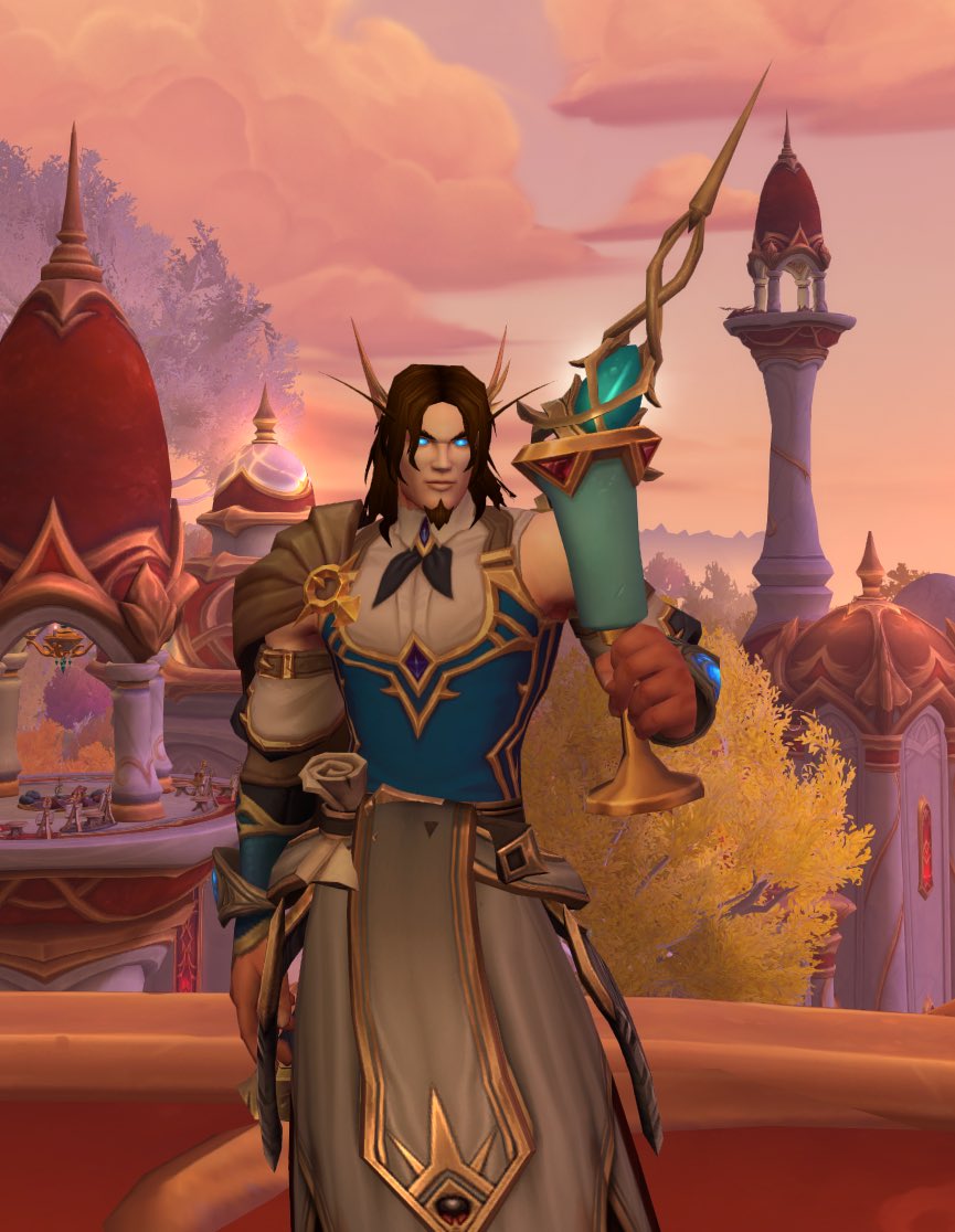 I literally adore his new outfit! 🍷

#worldofwarcraft #warcraft #Midnight