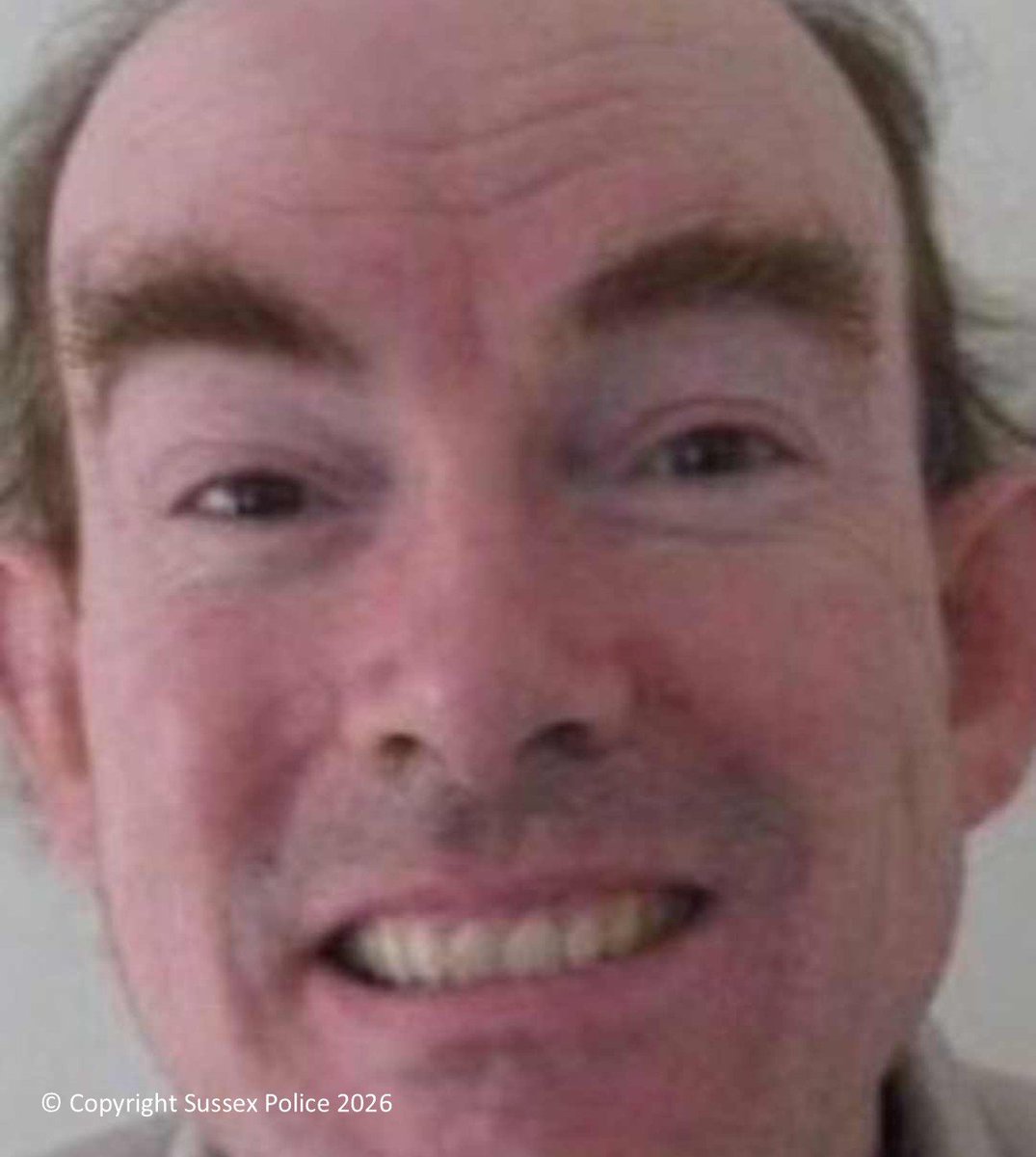 ⚠️ Sussex Police are searching for 57-year-old Serina Douglassen (aka Javan Tutton), wanted for emergency recall to prison. Last seen in Eastbourne wearing dark grey leggings, light blue fleece &amp; dark blue knotted hat. Do not approach – call 999, ref 47260044041. #SussexPolice