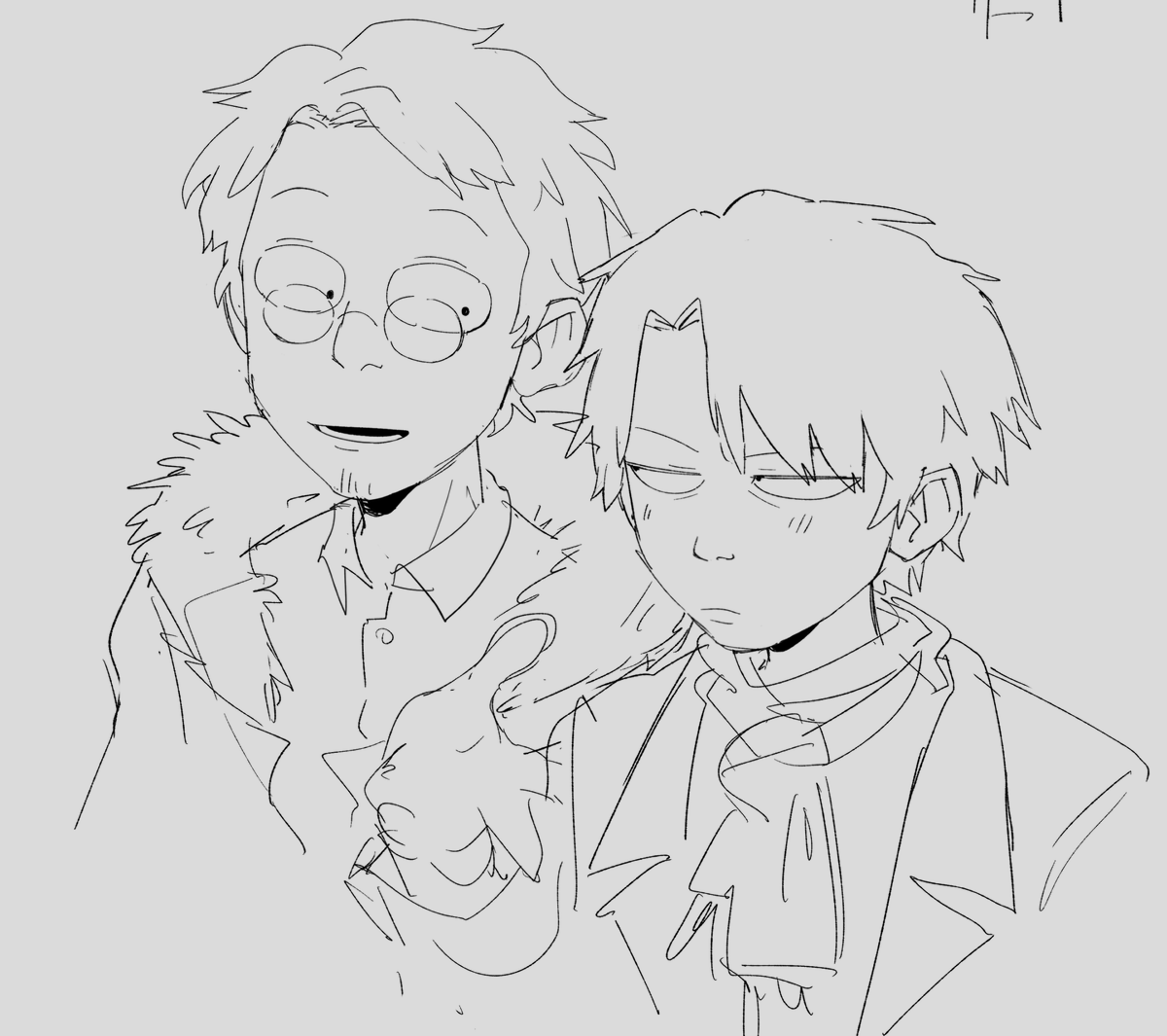 evilcroww's tweet photo. timdoc doodles https://t.co/R6R3CacLbi