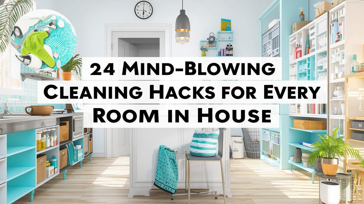 jasonabalos's tweet image. Cleaning your home doesn’t have to be a workout! 😫

These simple cleaning hacks will make it easier to keep your space sparkling clean. ✨

#HomeHacks #CleaningTips #EffortlessCleaning #SparklingHome
 LocalInfoForYou.com/341884/cleanin…