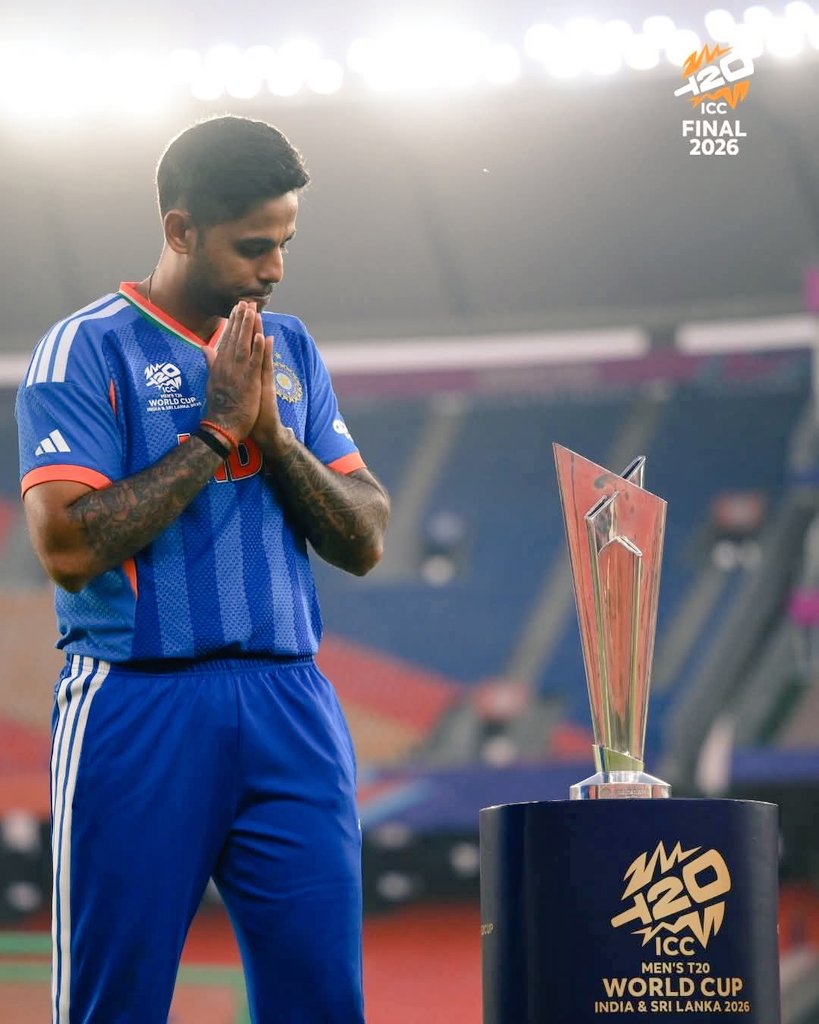 टीम India को जीत की अग्रिम बधाई एवं शुभकामनाएं। 🇮🇳
#We_won 🏆🎇🎆❤️
#T20WorldCup #T20WorldCup2026 #indiawonthematch #indiawonworldcup