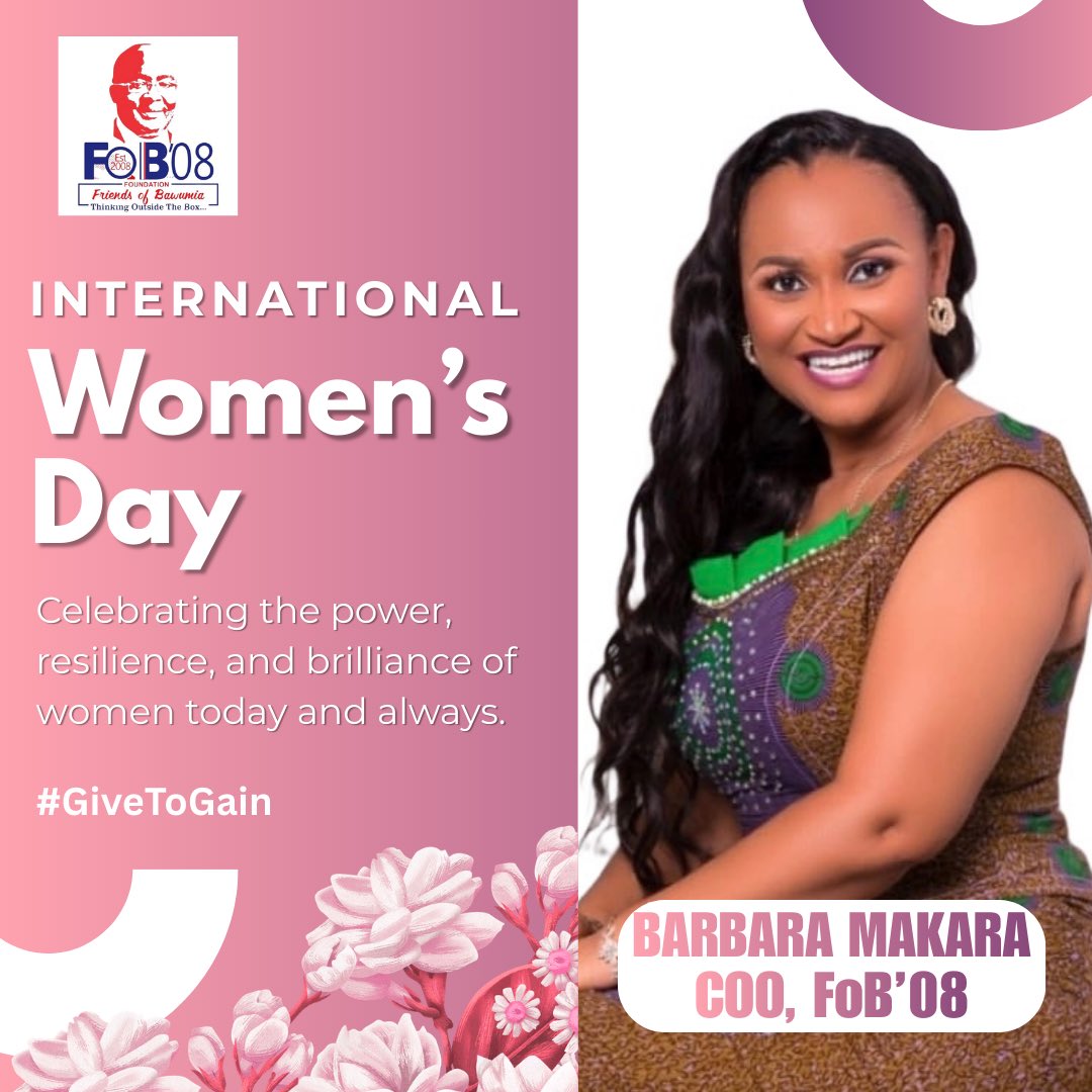 FoB2008's tweet photo. Celebrating the strength, resilience, and brilliance of women today and always.

#IWD2026
#GiveToGain https://t.co/yQr5WMPnok