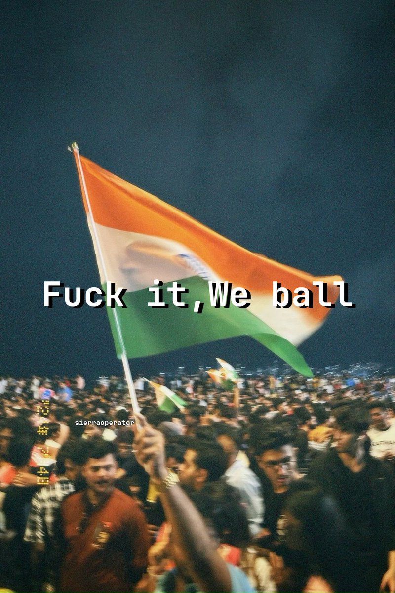 sierraoperator's tweet photo. jeet gayeee bc 🇮🇳❤️ https://t.co/blYOuQlHth