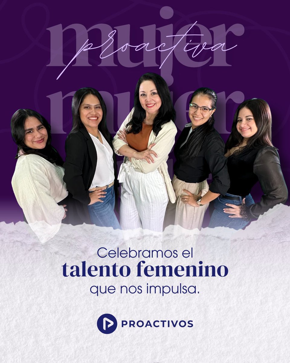 Orgullosa de contar con un equipo de mujeres talentosas y apasionadas en <a href="/ProactivosGt/">Proactivos Gt</a> 

¡Gracias por sus ideas y la energía que nos impulsa a ser mejores cada día! 

#DíaDeLaMujer #LiderazgoFemenino #MujeresProactivas