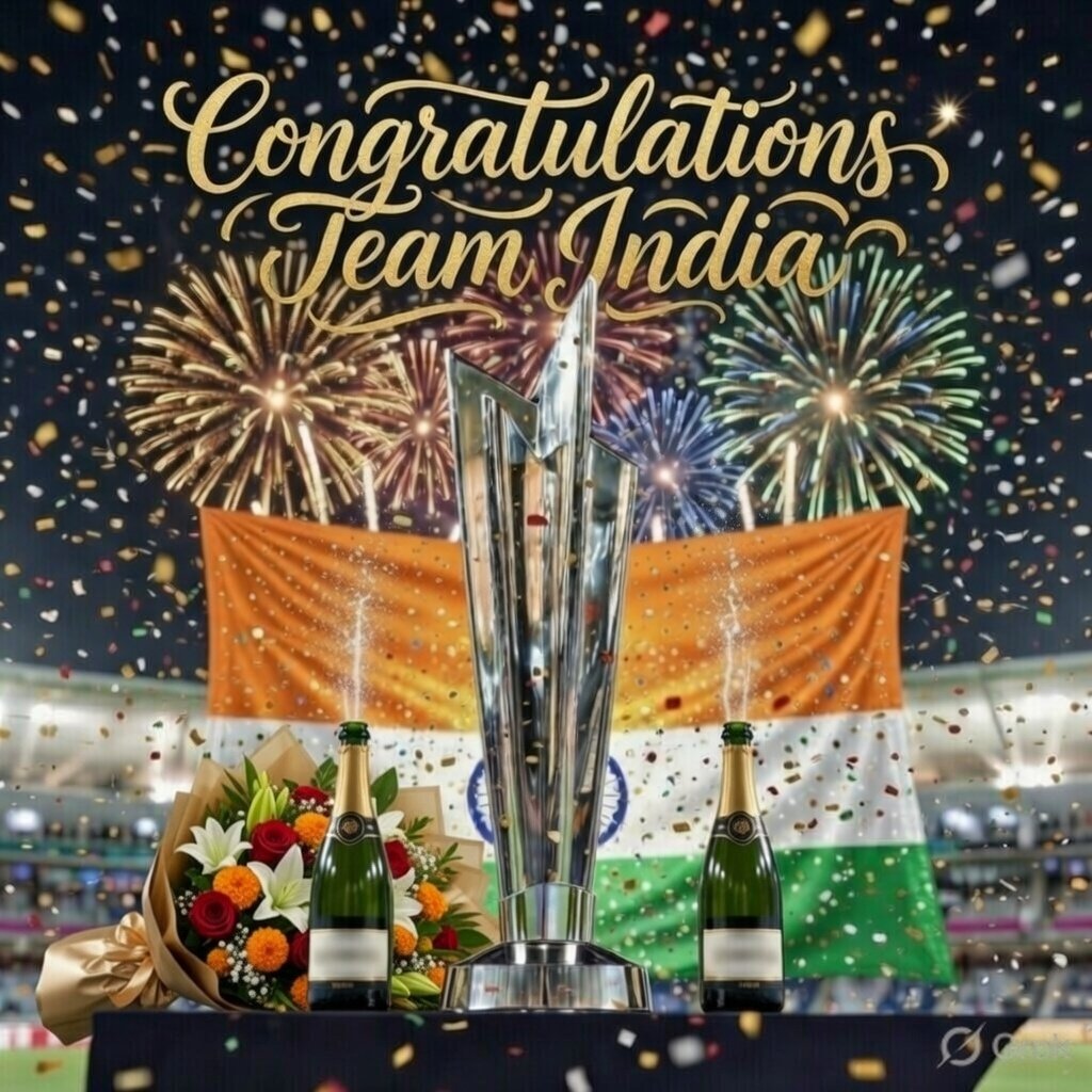What a Match #ICCT20WORLDCUP 💥 Electrifying batting, superb bowling &amp; magnificent fielding 🙌 #TeamIndia dominated every aspect 🎉🇮🇳
  
Back-to-back champs third T20WC title at home #T20WorldCup2026 #INDvNZ