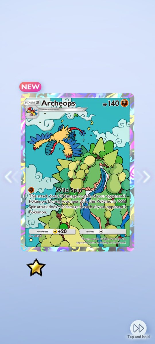 AllexusGames's tweet photo. Finally pulled some neat-o card in TCG Pocket! https://t.co/BIl1zqGiJ5