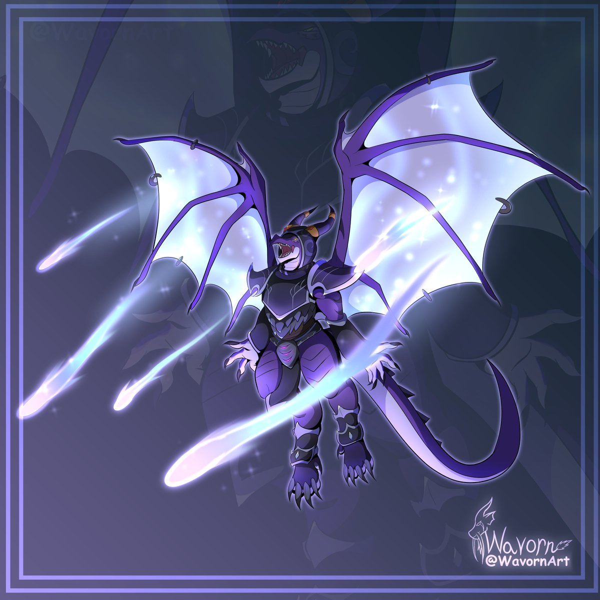 Wavorn 💙 🐲 Commissions open! tweet media