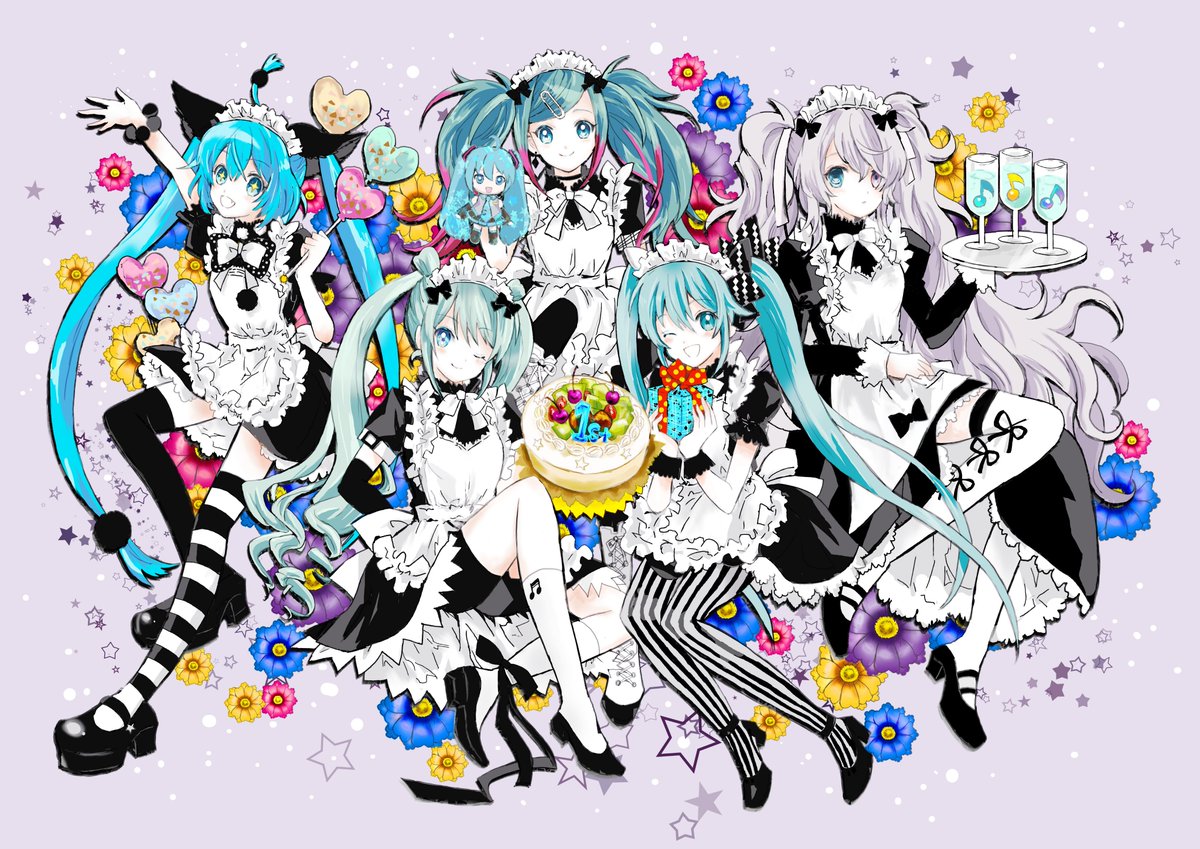usapan1005's tweet photo. ミクの日おめでとうございます
プロセカハーフアニバーサリー展、プロセカクリエイターズフェスタ2021、プロセカクリエイターズフェスタ2023に展示して頂いたイラストです。
その節は公式様、ありがとうございました。
#ミクの日2026 
#ミクの日　
#初音ミク 　
#プロセカ　
#prsk_FA https://t.co/1kVdEhIdwx