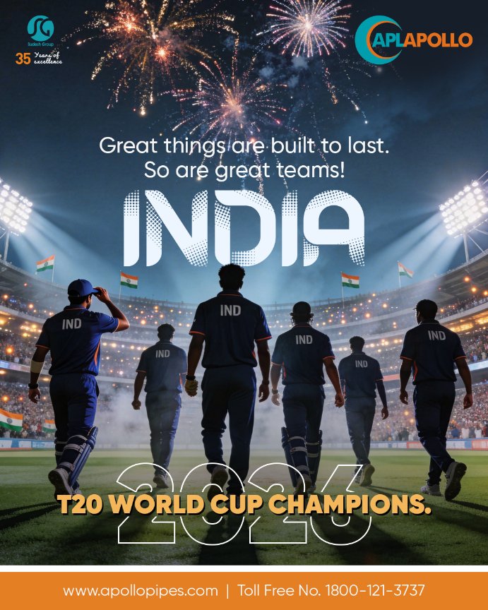 Apollo Pipes LTD tweet media