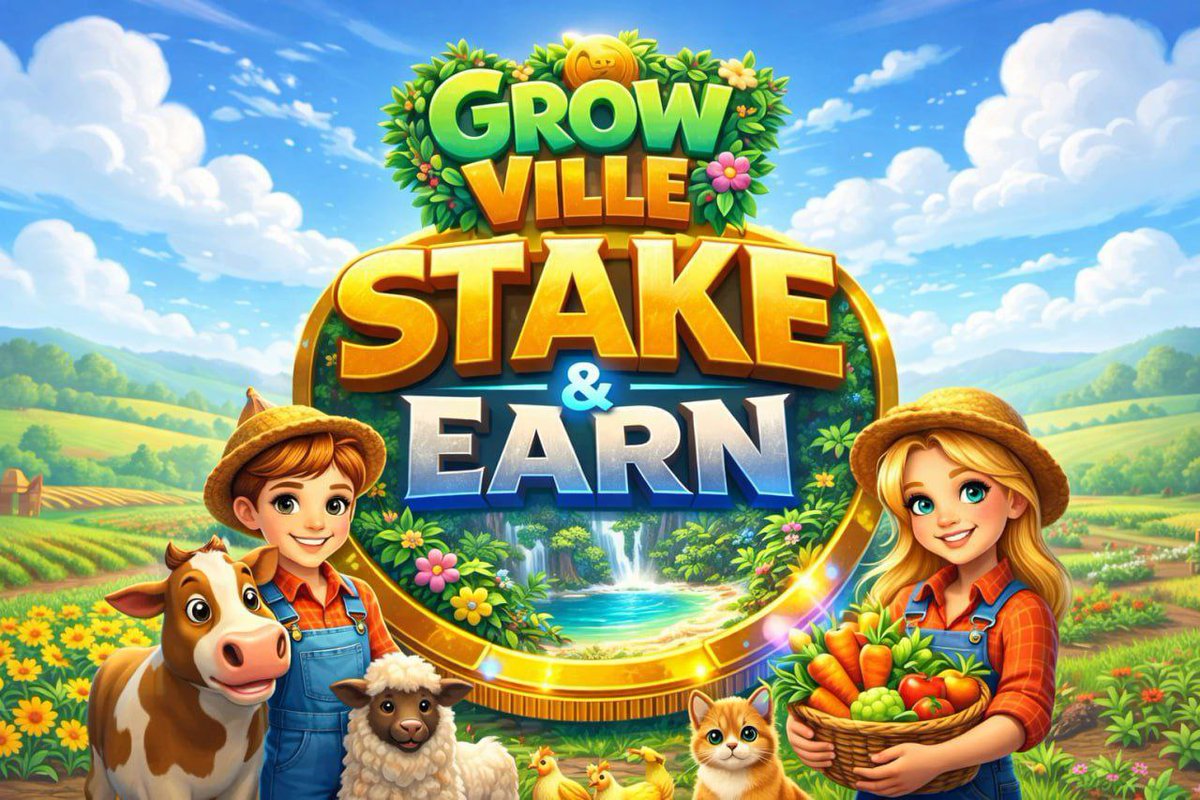 GROW VILLE STAKING, EARN UP TO 500% APY LANDING!! 💰💎 

worldcoin.org/mini-app?app_i…